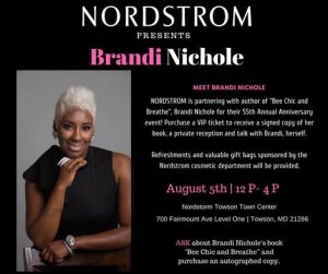 Event Alert! Nordstrom Presents Brandi Nichole: Bee CHIC & Breathe