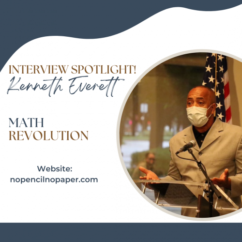 Kenneth Everett, CEO of Math Revolution, stops by Locked In with Tiea Whitaker. Interview Inside!