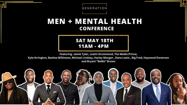 Generation DMV Hosts Men + Mental Health -Conference May 17-19th