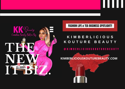 Kimberlicious Kouture Beauty Launches Cannabis Infused Cosmetic Line and Yoni Healing System in Hollywood, CA